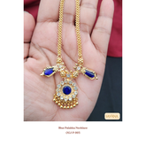 Blue Palakka Necklace